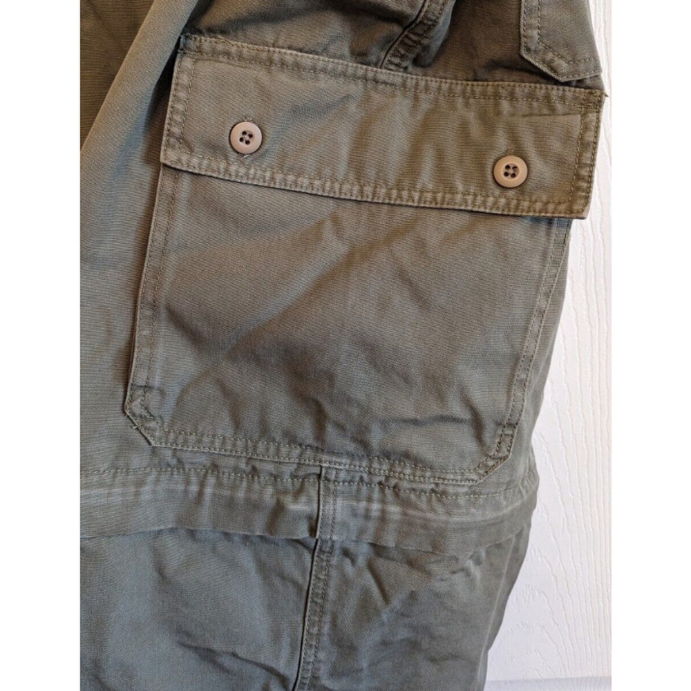 Cabelas Pants Mens 40 Outdoor Convertible Pants to Shorts Brown Hiking Cargo - Picture 7 of 11